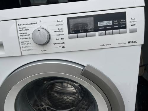 Siemens A+++ klasse wasmachine 8 kg. 1400 toren als nieuw met handleiding