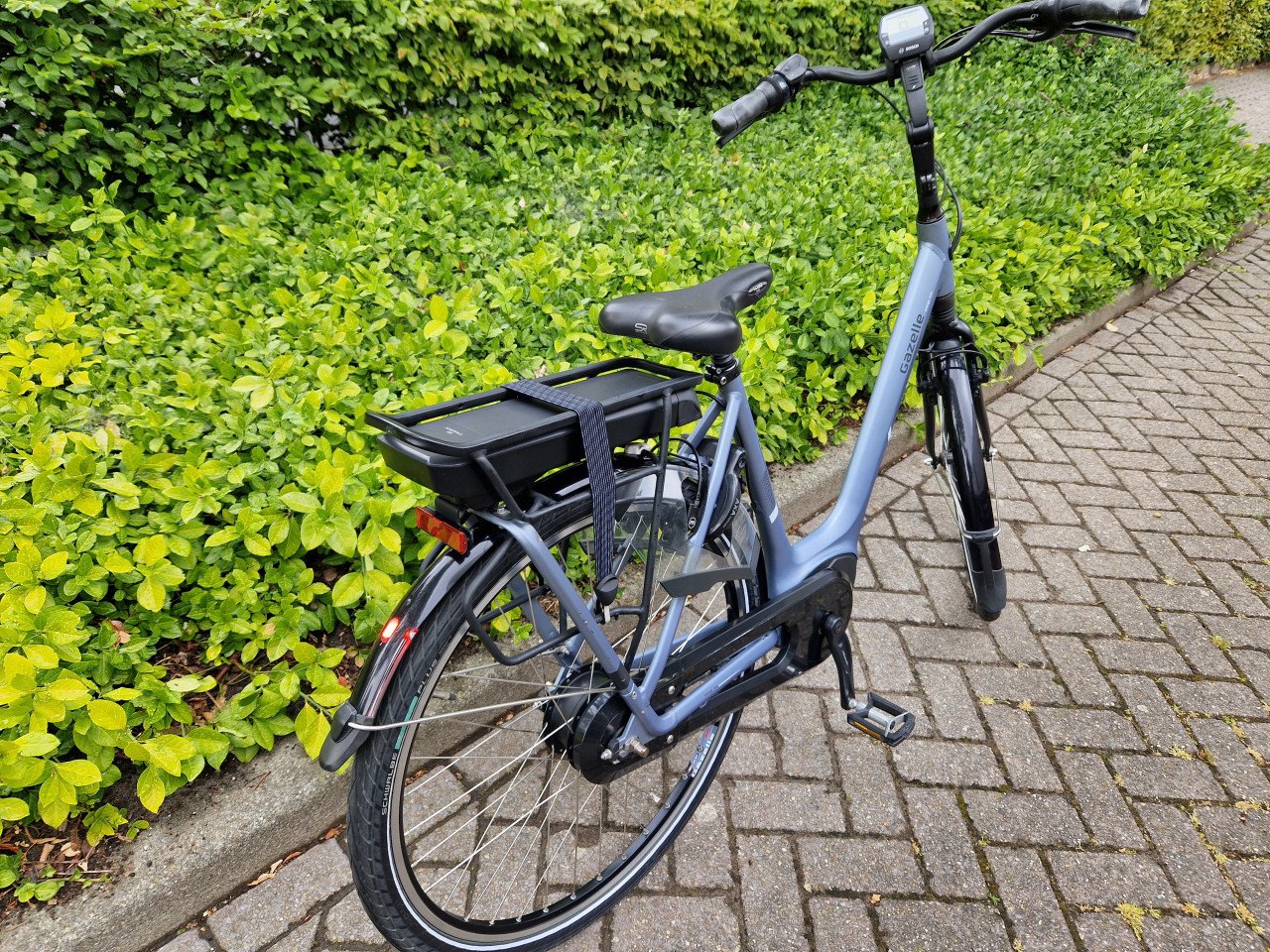 Schitterende Gazelle Orange C310 met Bosch middenmotor