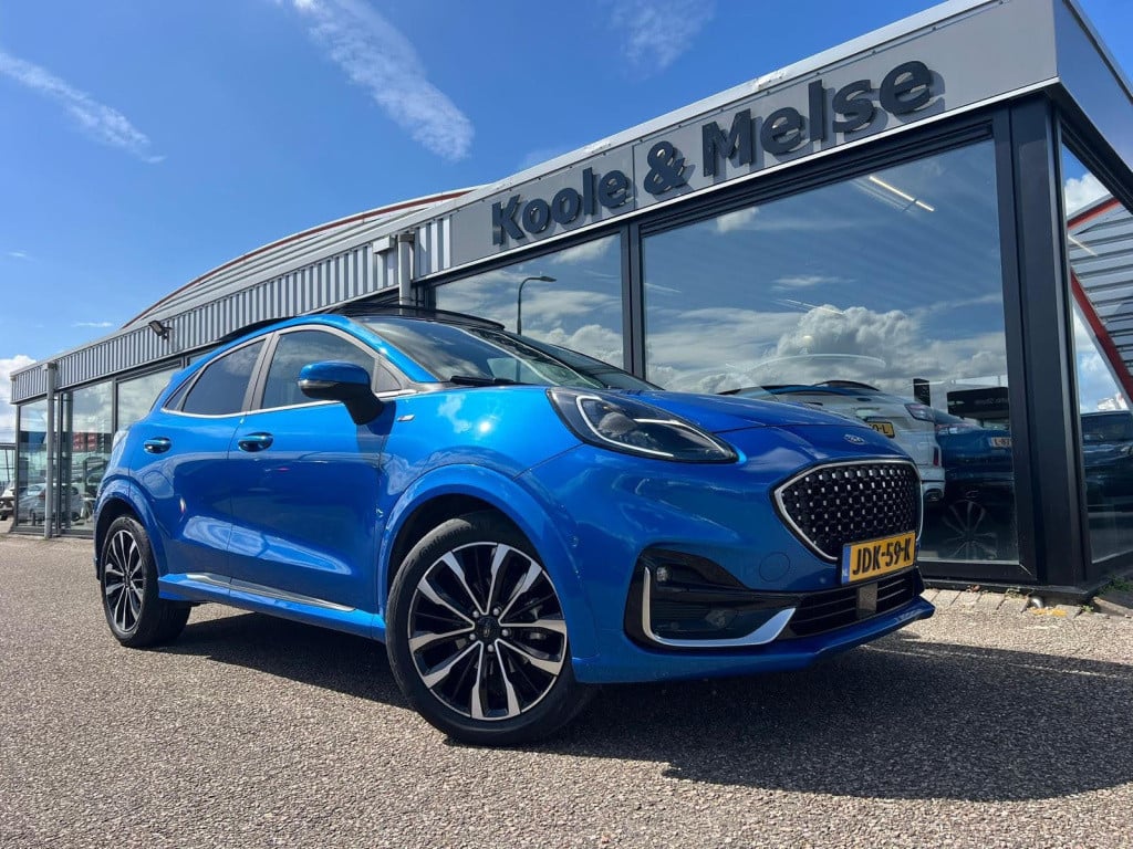 Ford Puma 1.0i ecoboost hybrid 125pk st-line vignale, pano, trekhaak