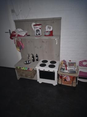 Houten speelkeuken