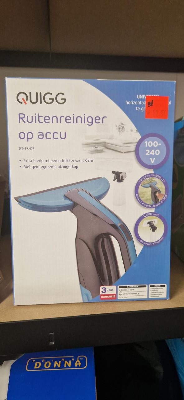 Ruitenreiniger op accu