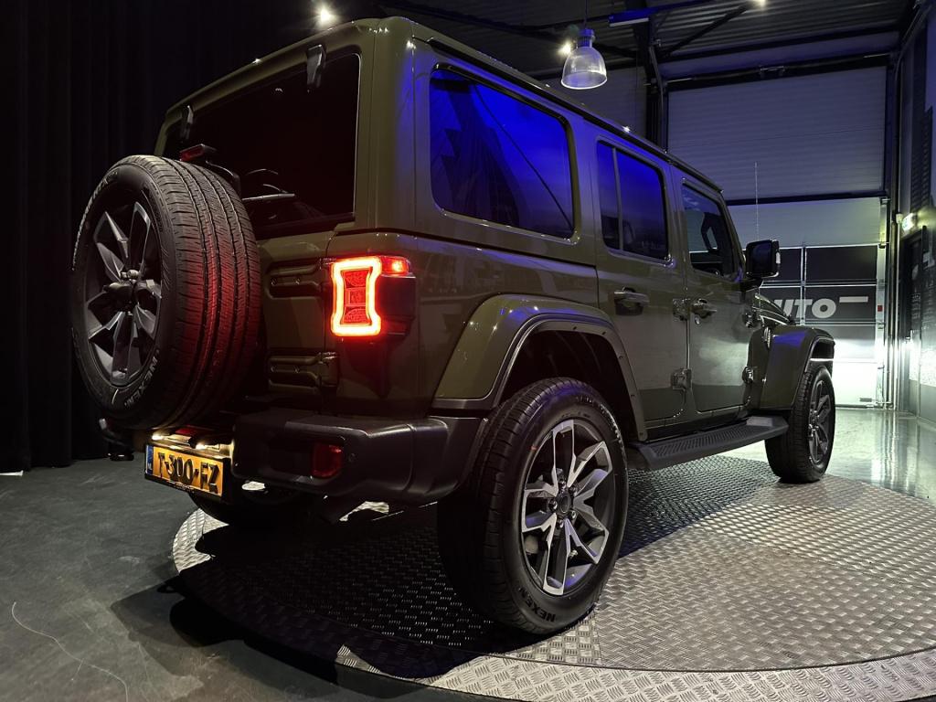 Jeep Wrangler unlimited 4xe 380 sahara *acc*camera*leer*sarge green clear c