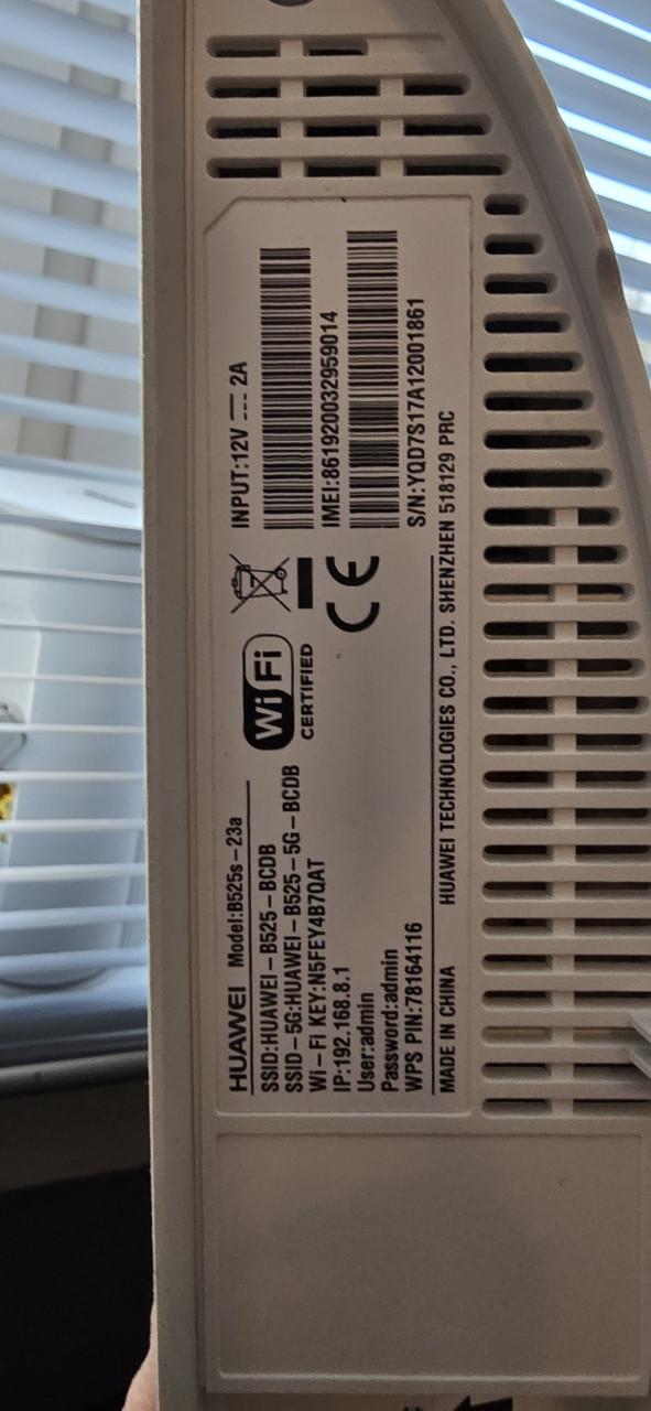 Huawei B525s 4g modem