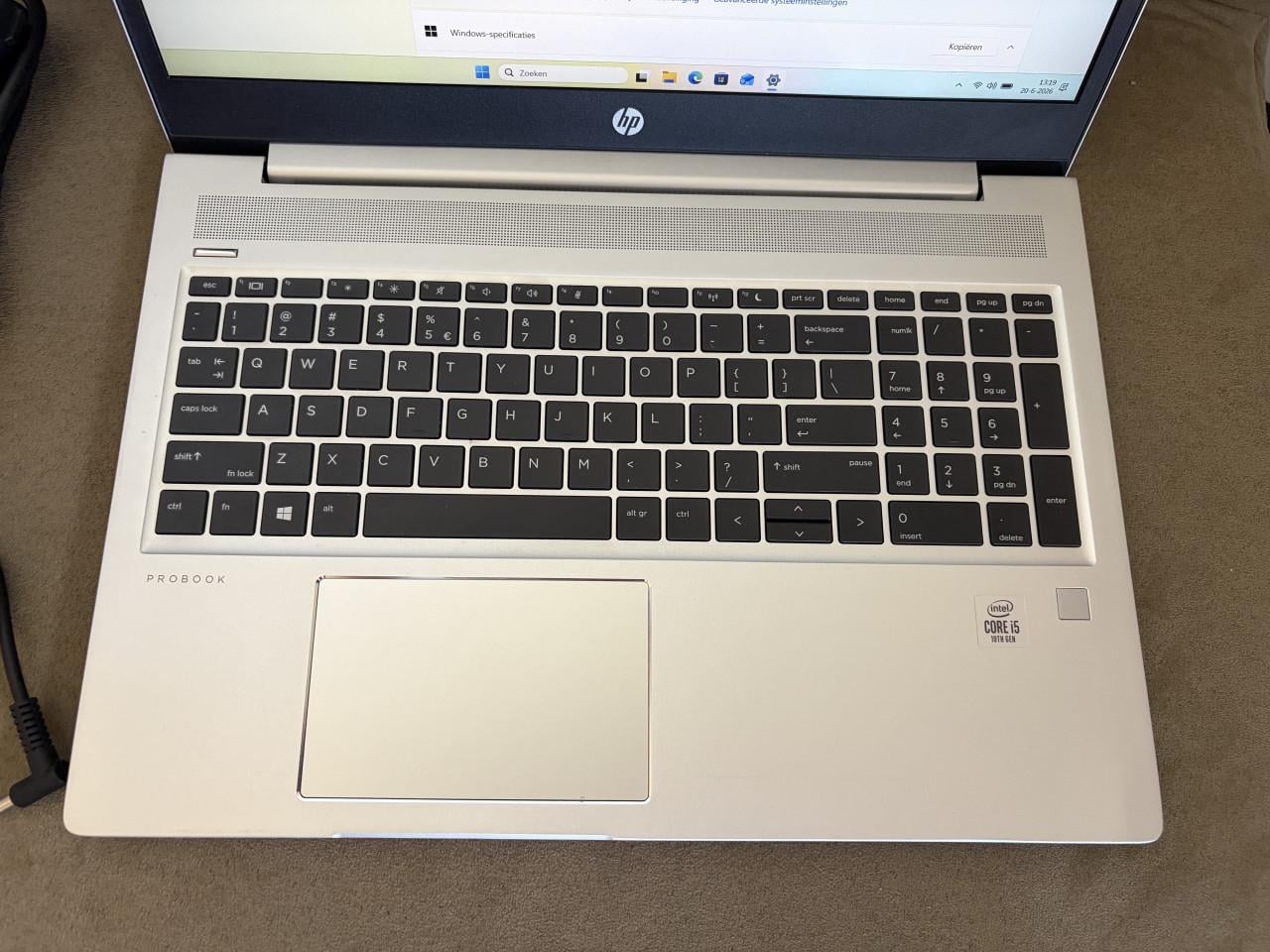 HP Probook 450 G7 |15,6"| Intel i5| 8GB | 256 GB SSD | Windows 11