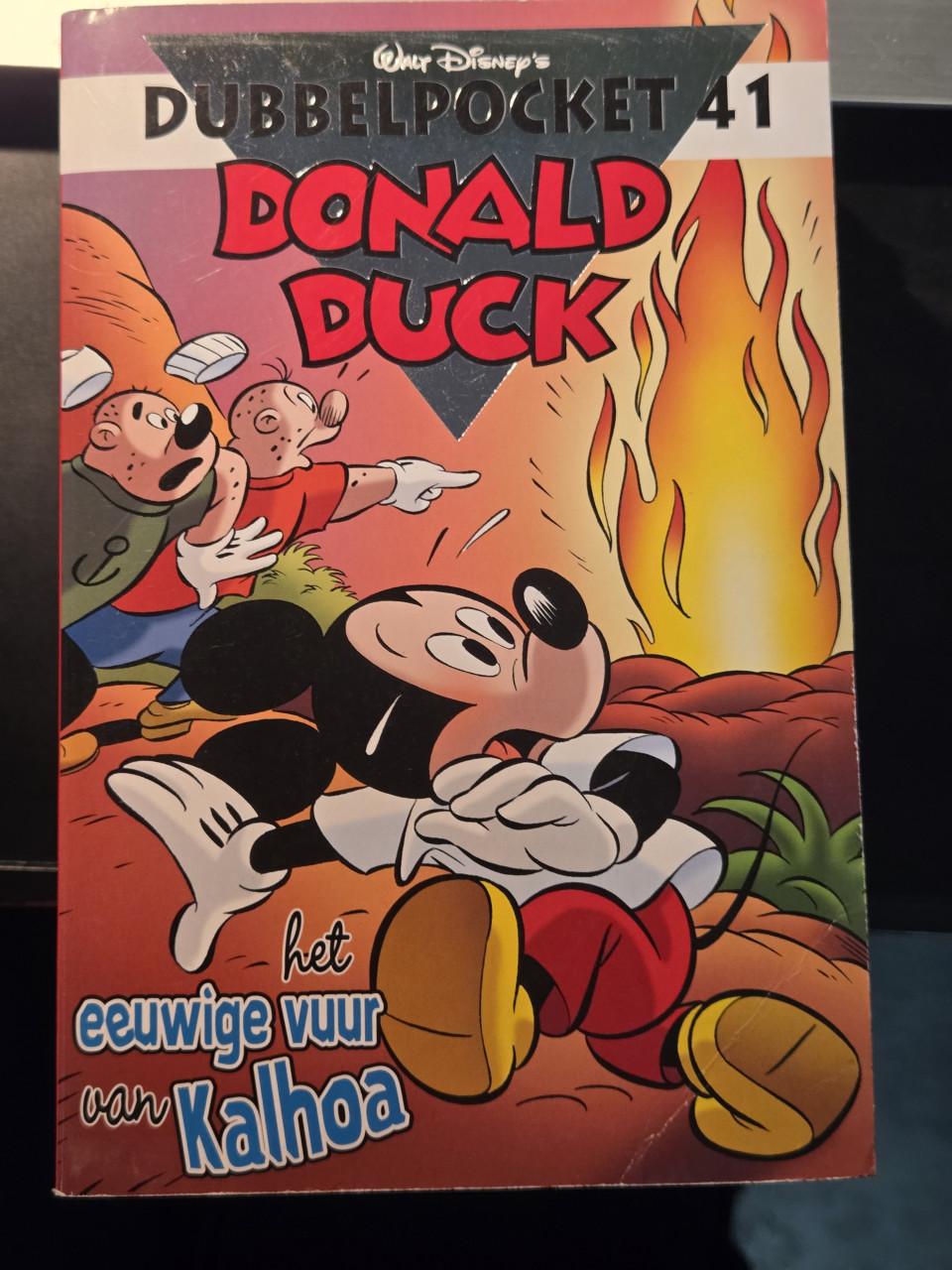 4 Donald Duck Dubbelpockets  30, 41, 47 en 55