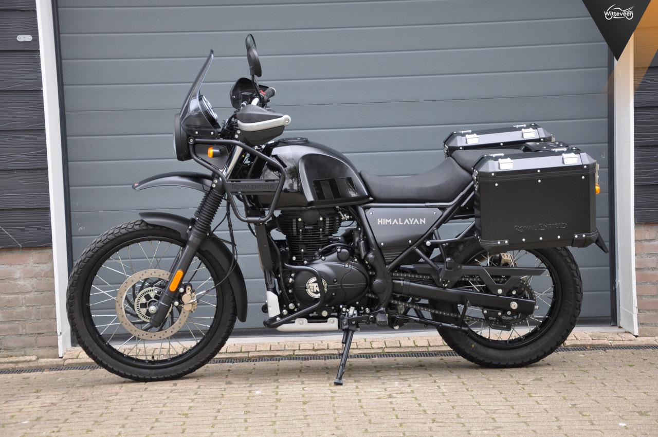 Royal Enfield Himalayan 410 Mooie en complete motor!