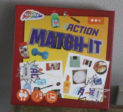 Nieuw in verpakking spel action match it