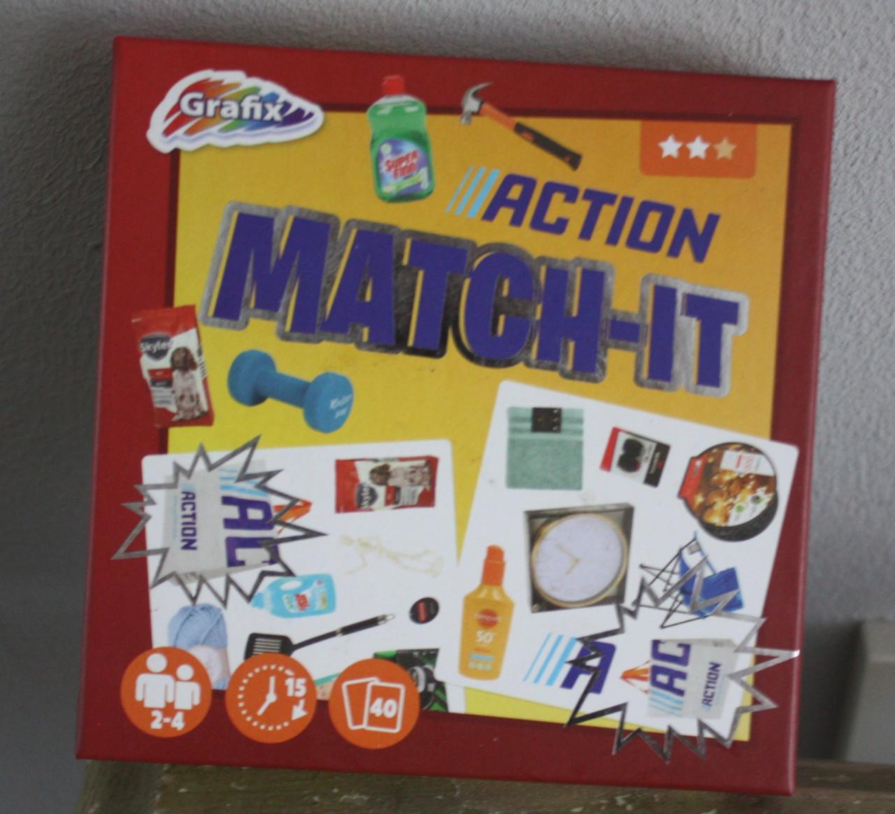 Nieuw in verpakking spel action match it