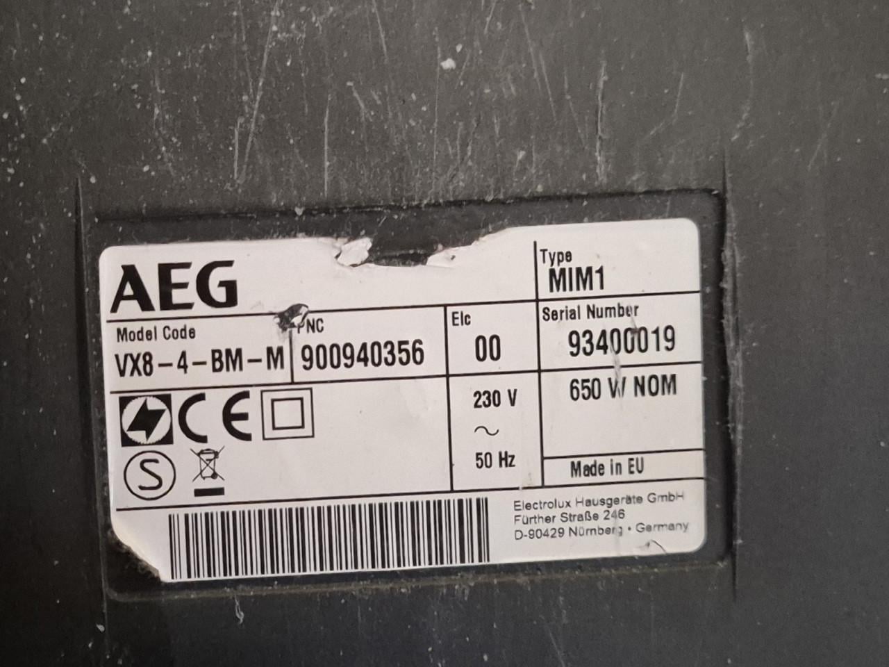Stofzuiger AEG VX8