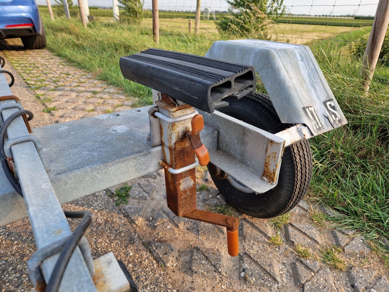 Boottrailer Atlas trailer met 750 kg Knott as 4.50 meter