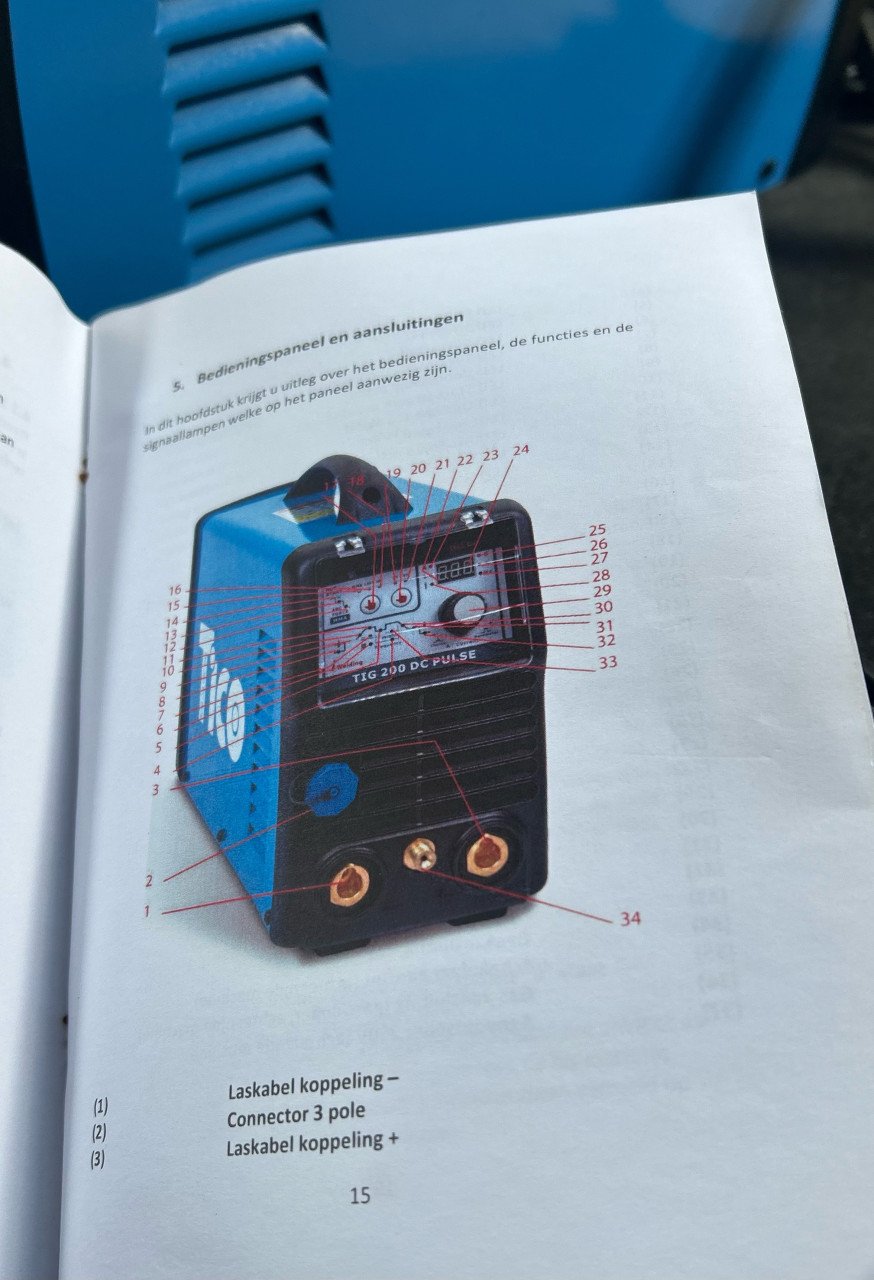 Tico TIG 200 DC Pulse lasapparaat – in topconditie!