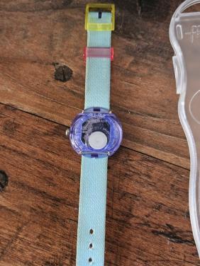 Flik Flak kinderhorloge met flamingo's - Zo goed als nieuw