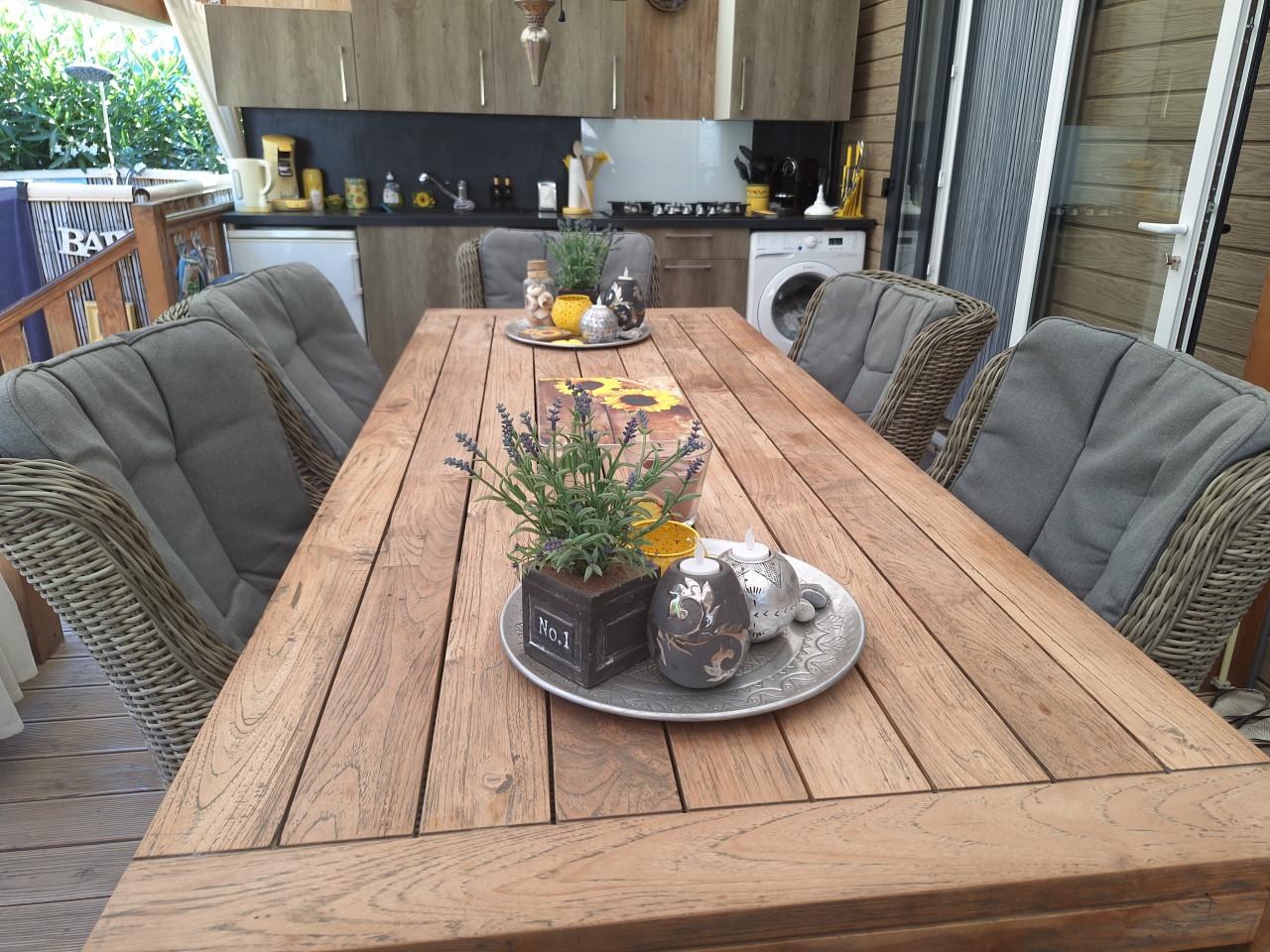 Mobilhome te huur Frejus zuid Frankrijk direct aan de Middellandse Zee