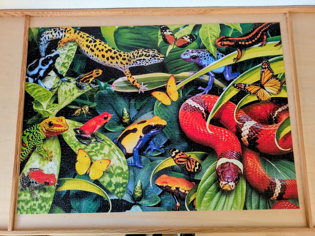 Puzzel Jungle Animals