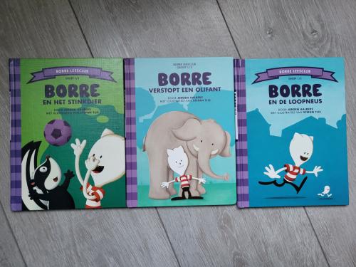 Kinderboeken - Borre Leesclub - groep 1/2