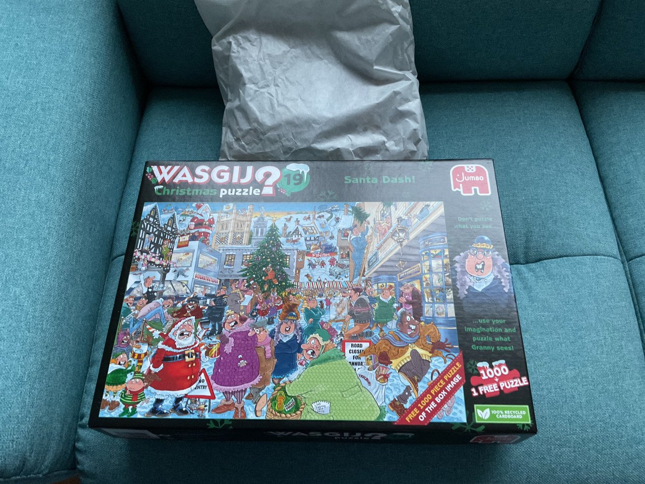 Wasgij kerst. puzzel nr 18
