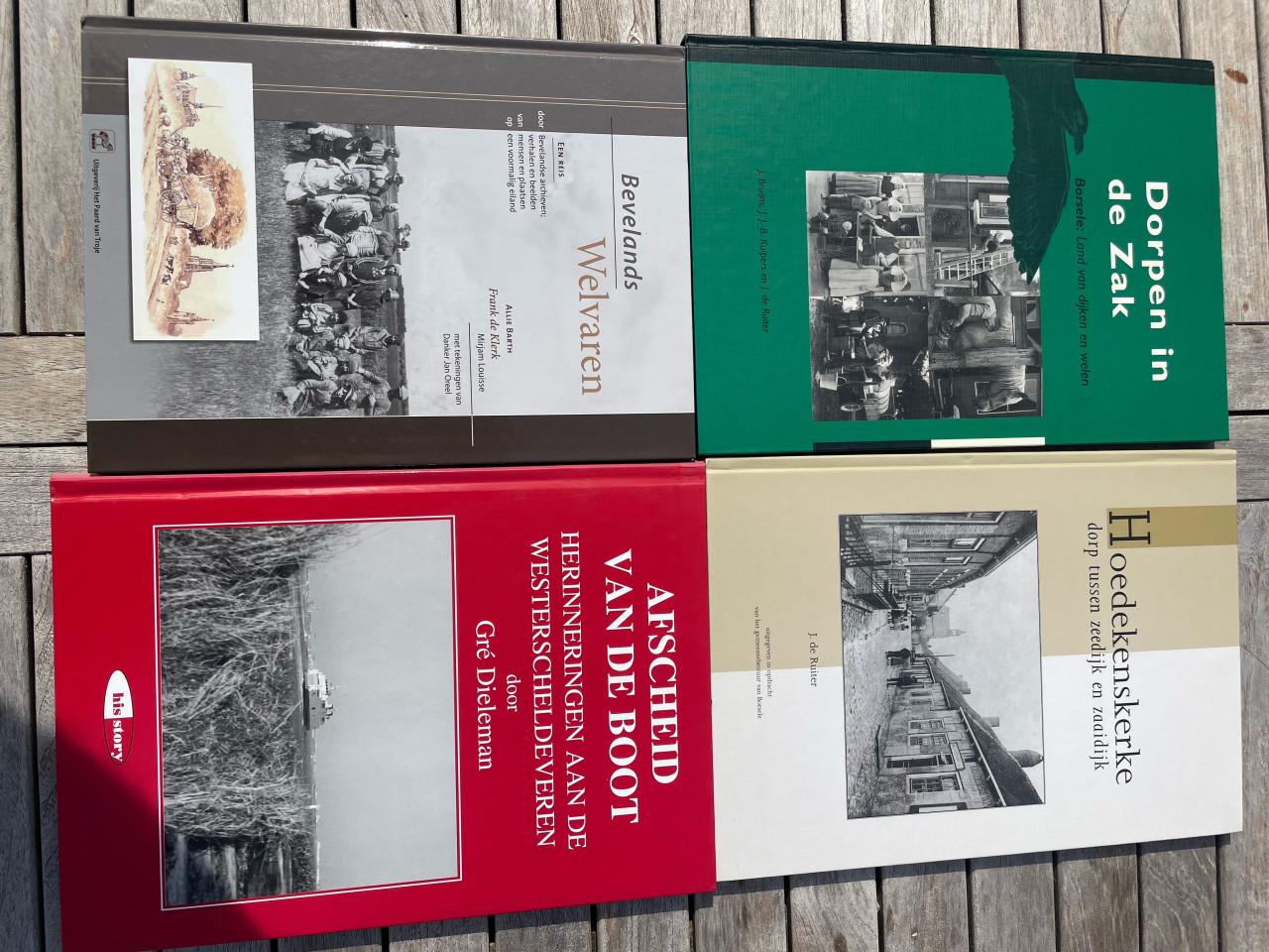 Te koop diverse zeeuwse boeken