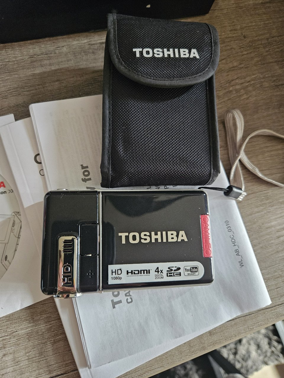 Zgan Toshiba Camileo S10 beeld en videocamera in zeer goede staat