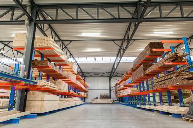 Magazijninrichting: bakkenkast, vakkenkast, legbordstelling etc