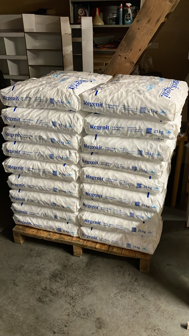 Zouttabletten Regenit 25KG zak