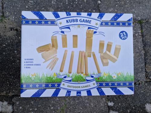 Kubb game houten spel