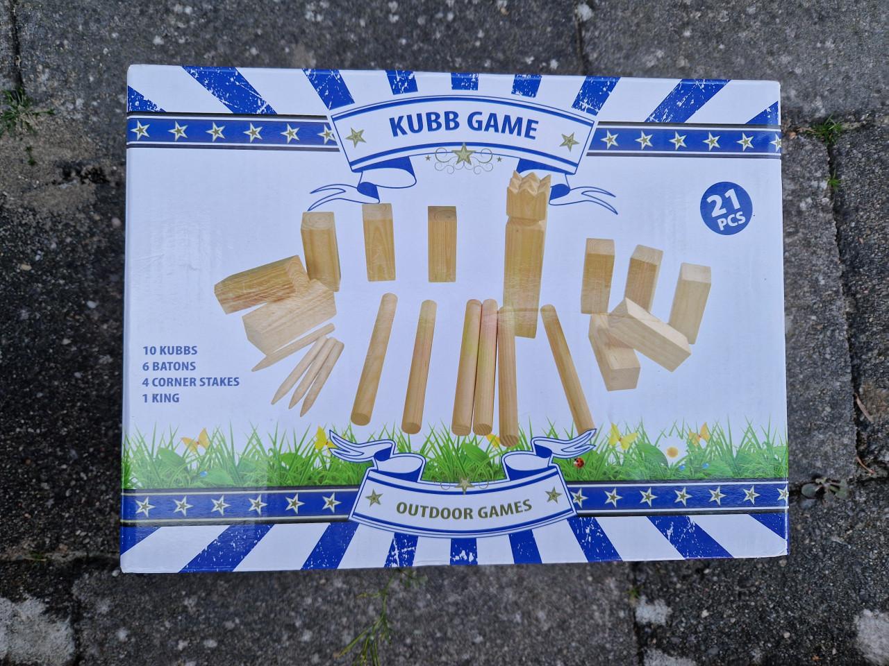Kubb game houten spel