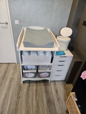 Commode met boekenkast