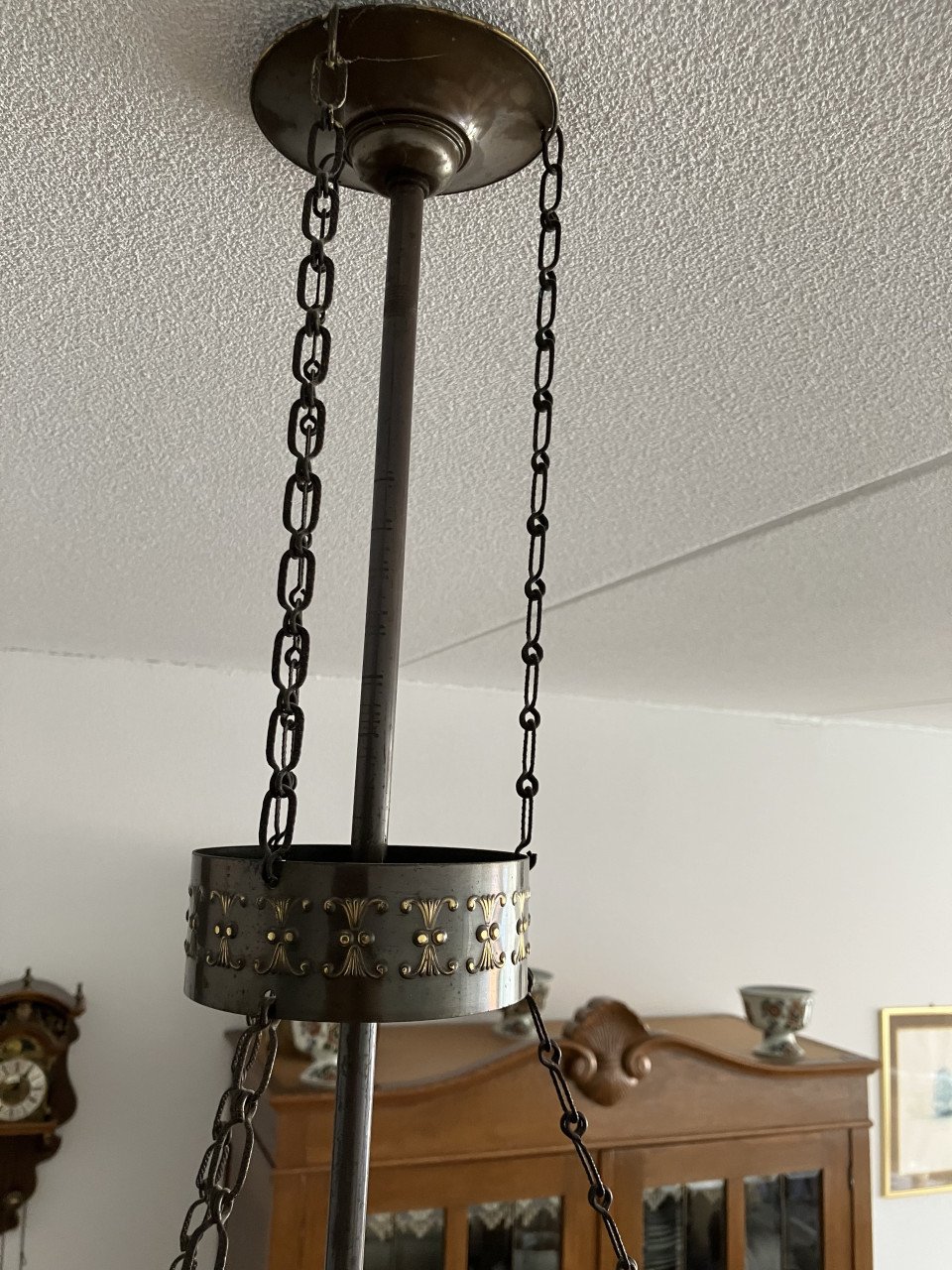 Art deco plafondlamp of hanglamp