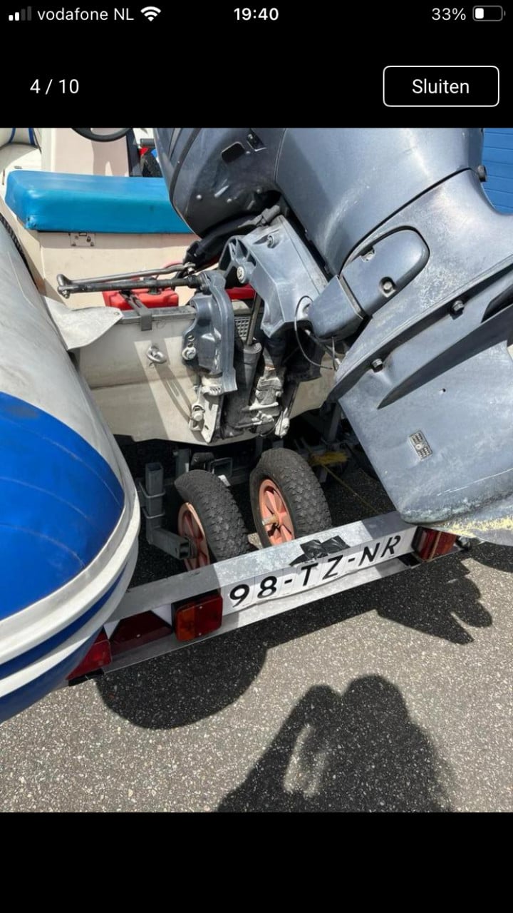 Boot inclusief Trailer | motor |