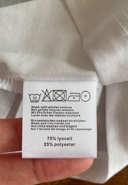 Nieuw | Zusss t-shirt met ronde hals wit | maat S