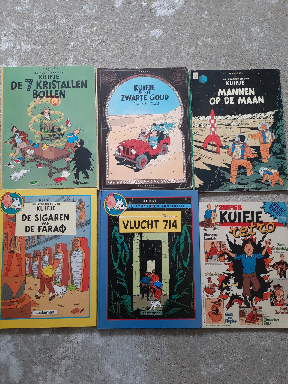 Kuifje stripboeken