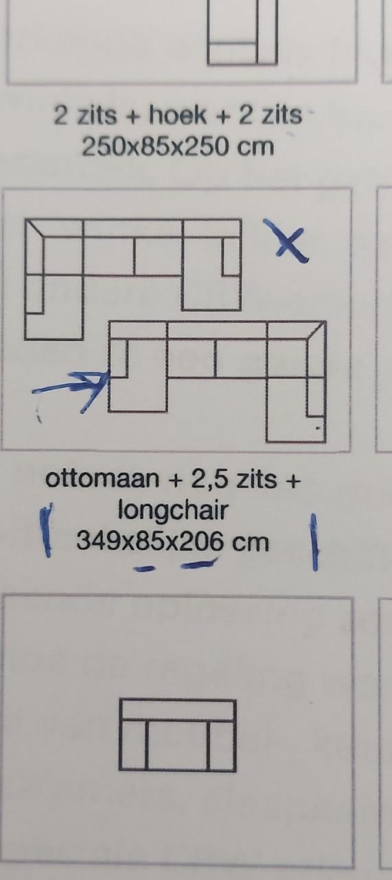 Zithoek in zeer goede staat. ( TMC meubel Goes ).