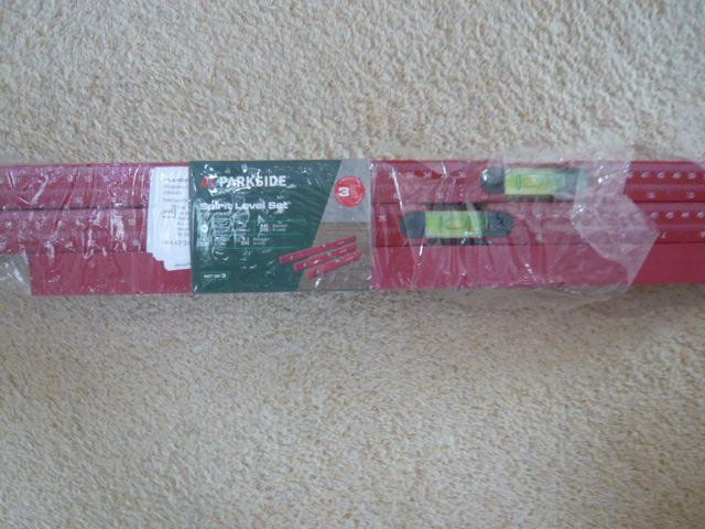 3 NIEUWE WATERPASSEN, VAN 50-60 EN 80 CM LANG