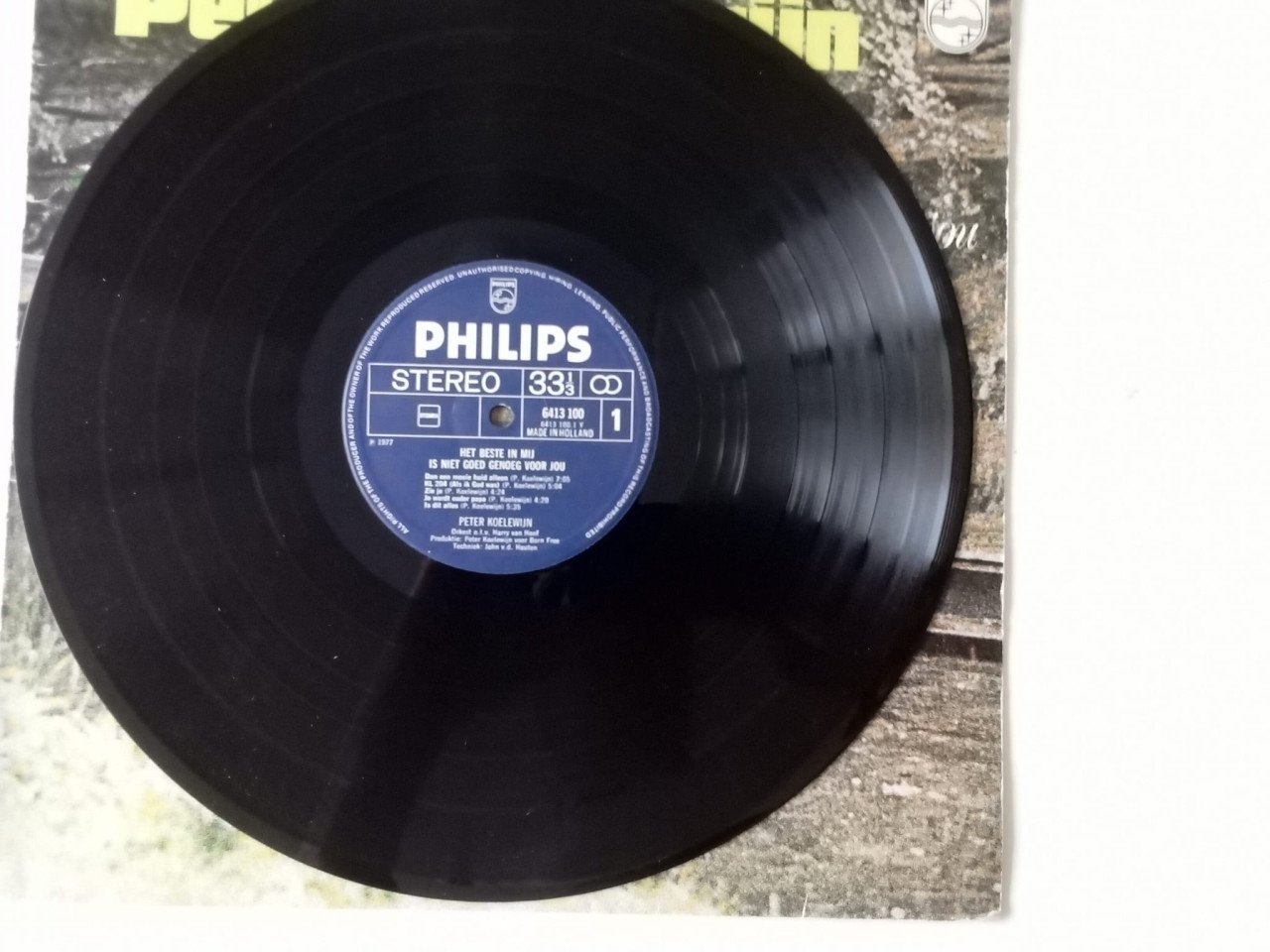 2 LP's van Peter Koelewijn