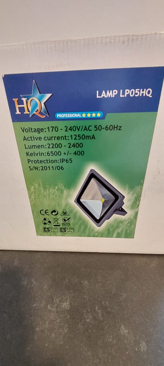 Led bouwlamp