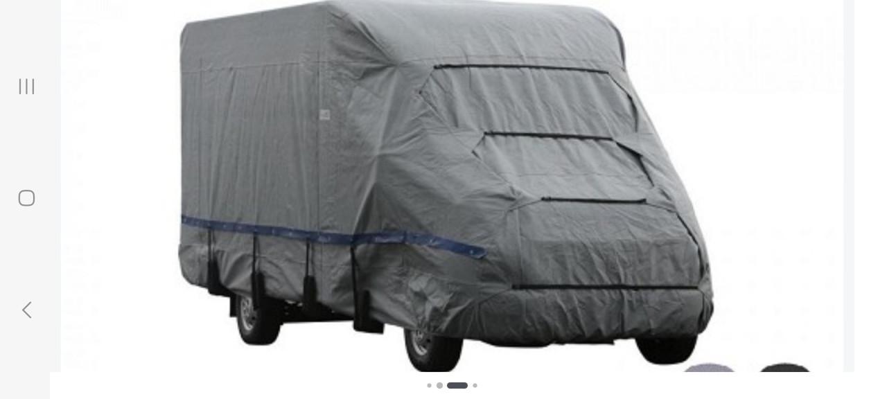 Camperhoes voor half integraal camper (tot 7,5m)