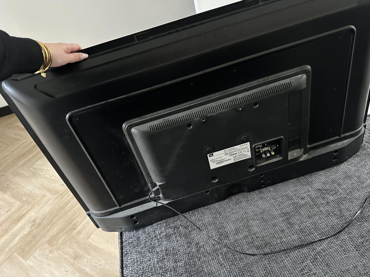 Tv met afstandsbediening