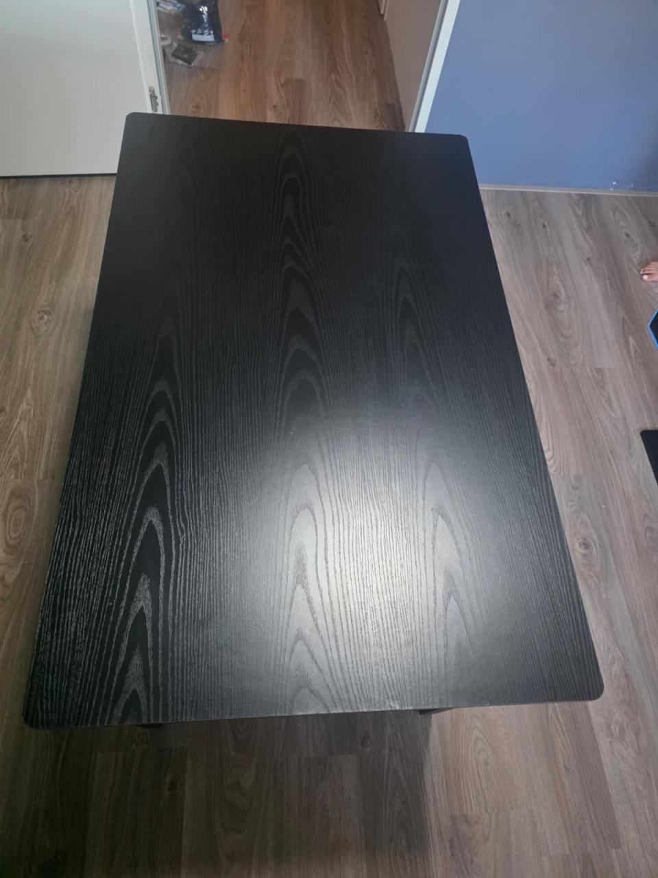 VASAGLE eettafel zwart 120 × 60 cm – goede staat