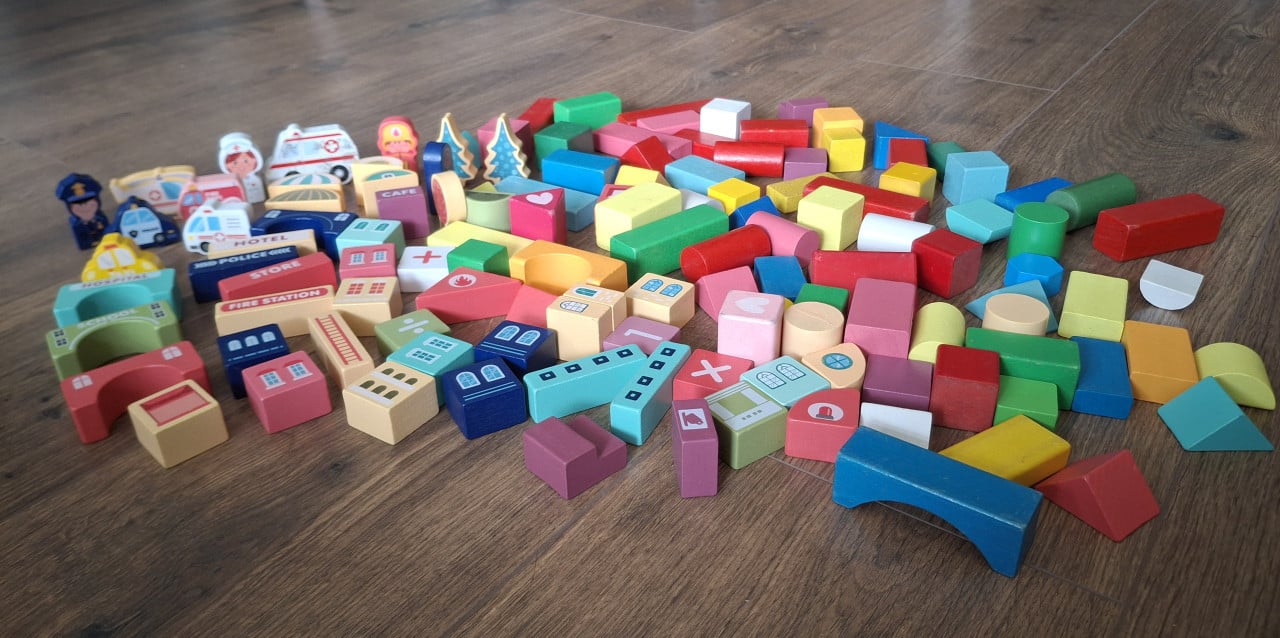 Houten Speelblokjes