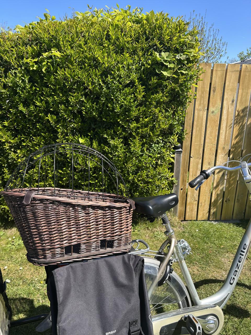 Hondenmand voor bagagedrager