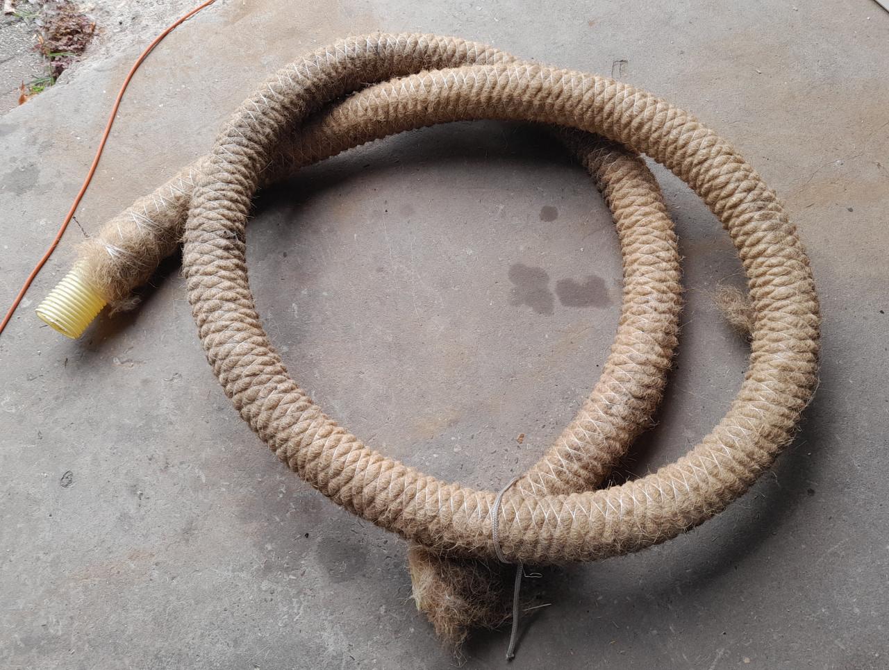 Restant nieuwe drainage slang 4,85  mtr
