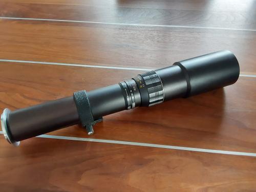 500 mm objectief canon verlooppring