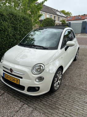 Fiat 500S (Turbo) Cabrio 114d km topstaat!!