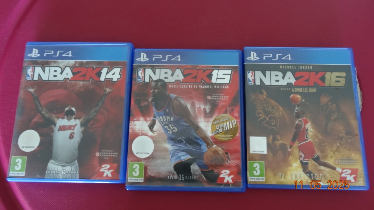ZGAN NBA2K 14/15/16/18/19/20 PS4 GAMES. bied per stuk