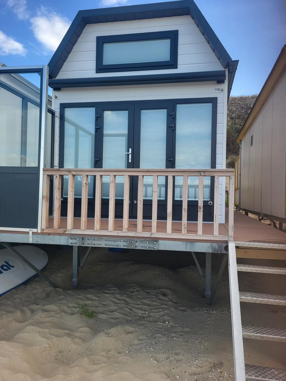 Te huur strandhuisje