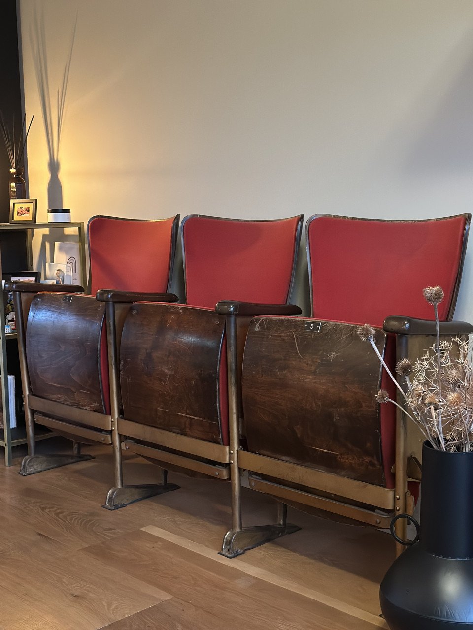 Bioscoop stoelen