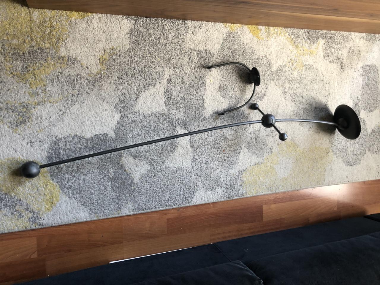 2 kandelaars voor aan de muur