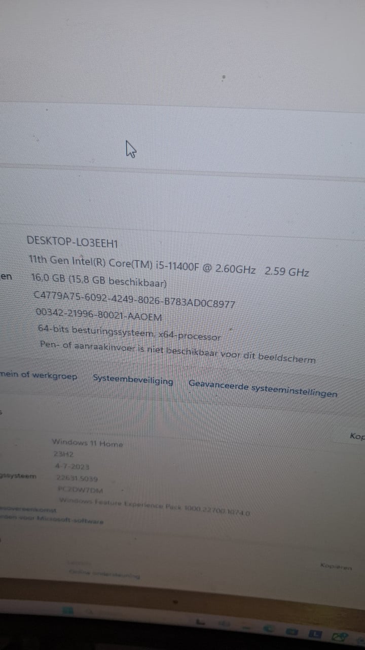 Game pc en beeldscherm