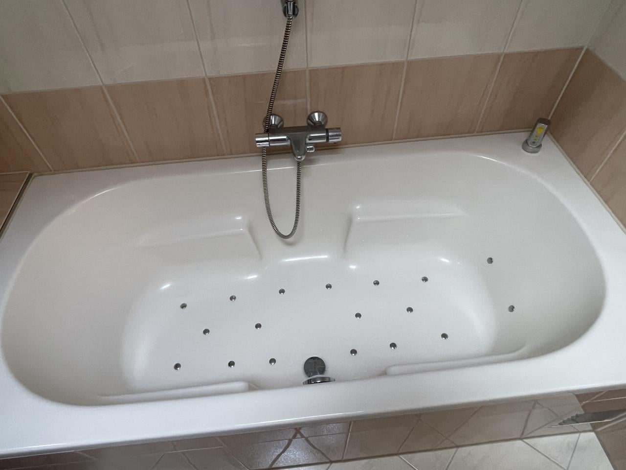 Ligbad met bubbelfunctie