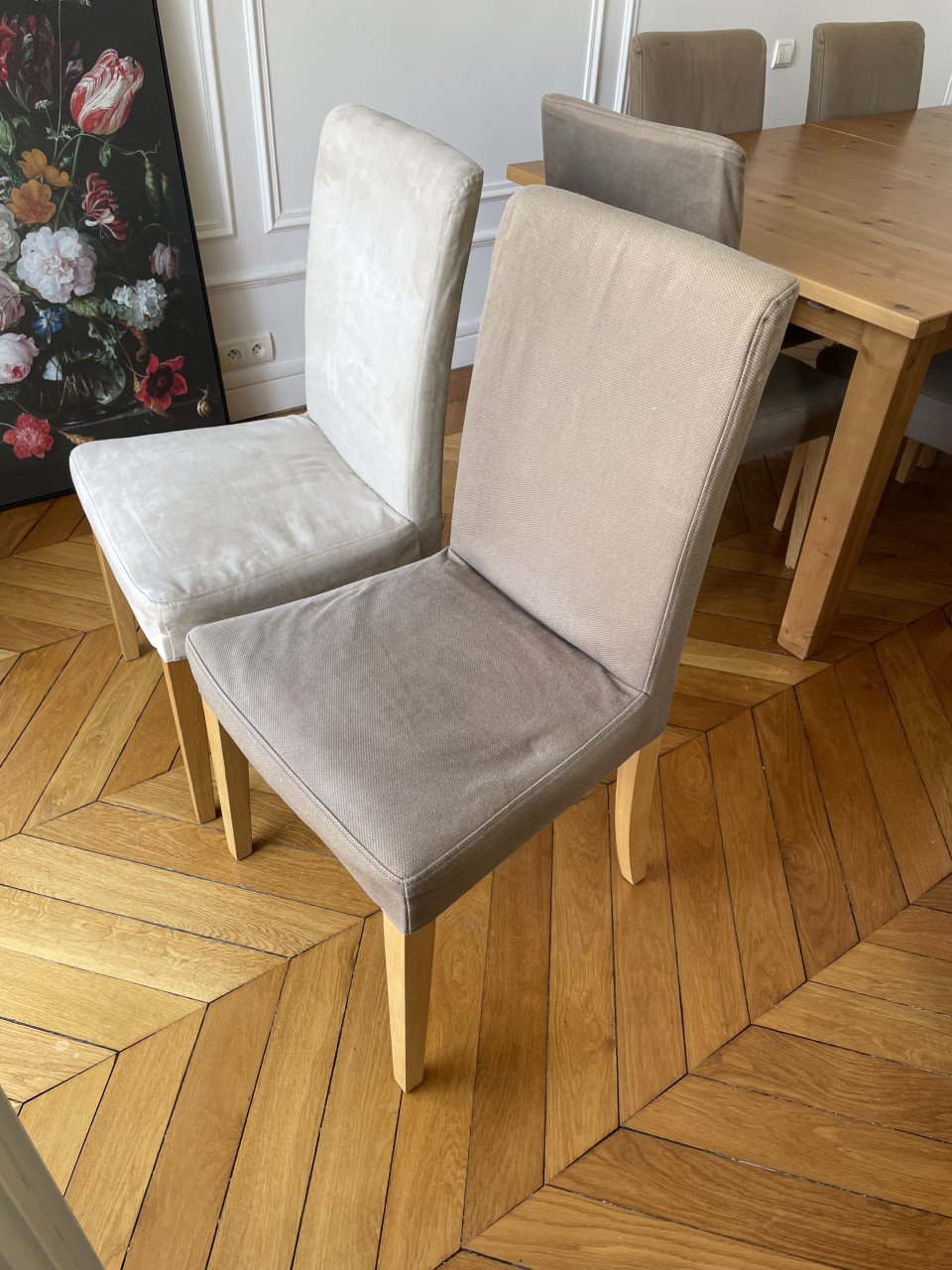 Stoelen (ikea) -10 stuks gratis